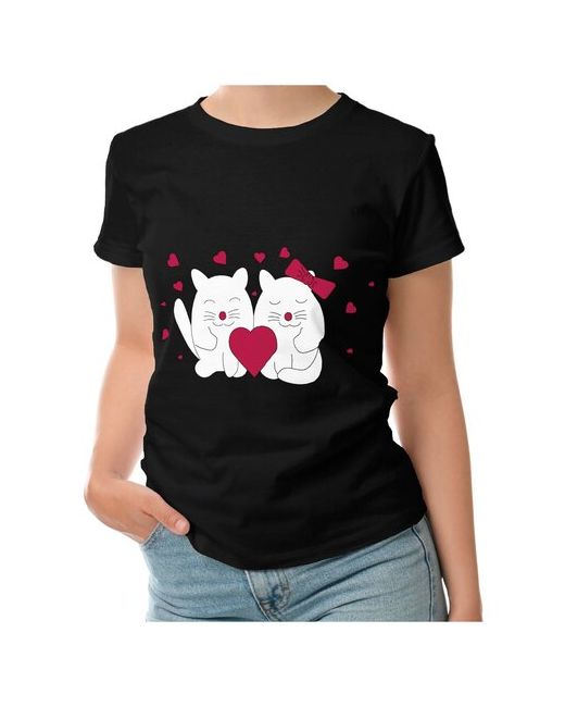 Roly футболка Влюбленные котики M