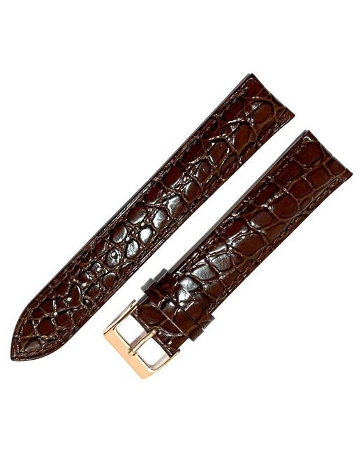 Мила Ремешок 3010-203-181 кожаный ремень для мужских наручных часов из натуральной кожи х18 мм L длинный лаковый