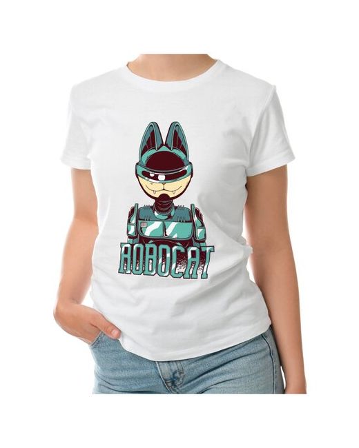 Roly футболка Кот Робокоп Cat Robocop XL