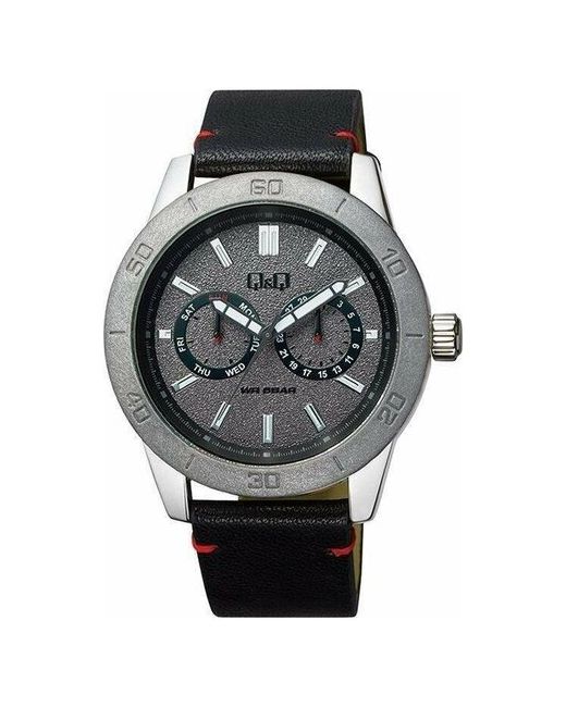 Q&Q AA34-312 кварцевые наручные часы со стрелочным календарем