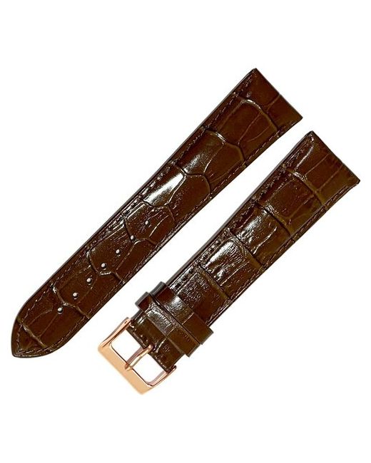 Мила Ремешок 3020-243-201 кожаный ремень для мужских наручных часов из натуральной кожи х20 мм XL длинный
