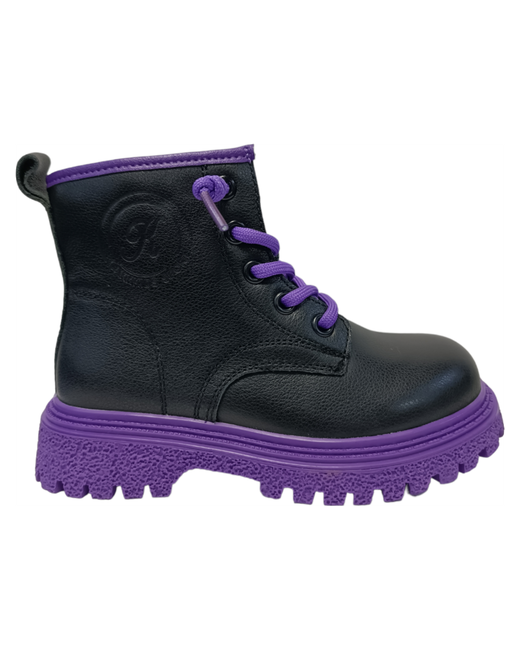 Капитошка Ботинки чер-фиолет размер 31