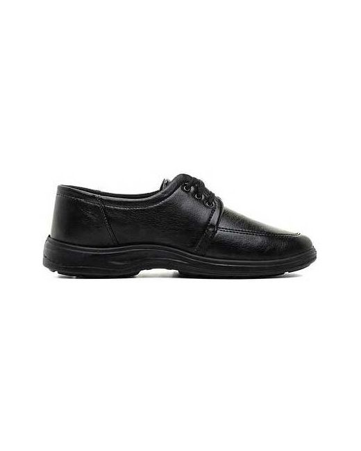 ШК обувь Полуботинки черные из искусственной кожи на резинке арт 12613 размер 40