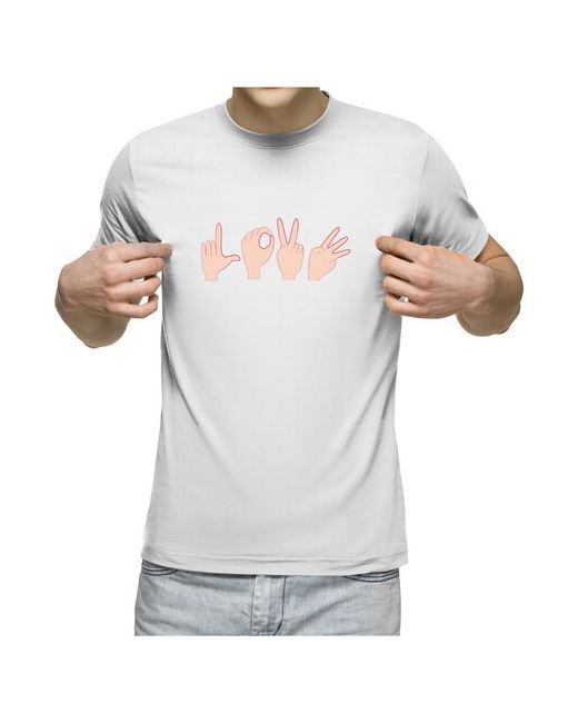 US Basic футболка Любовь жестами XL