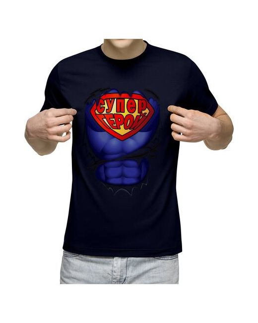 US Basic футболка Супер герой L