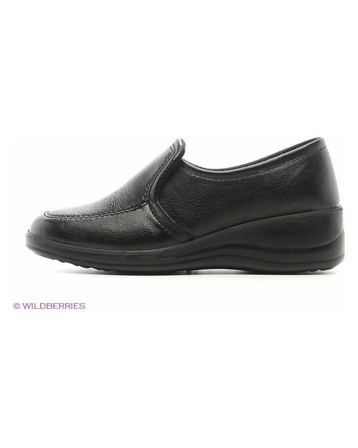 ШК обувь Полуботинки черные из искусственной кожи на шнурках арт 13633 размер 41