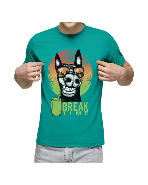 US Basic футболка Собака на отдыхе 2XL