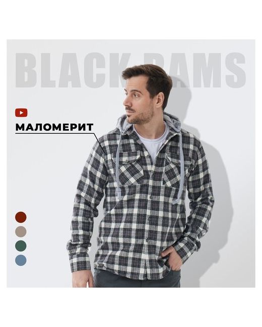 Black Rams Рубашка Фланель Uniform XL