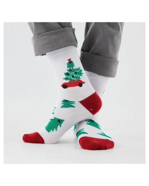 St. Friday Носки Socks зимой и летом одним цветом размер 42-46