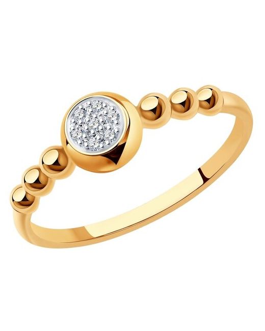 Sokolov Кольцо из золота с бриллиантами 1012146 17