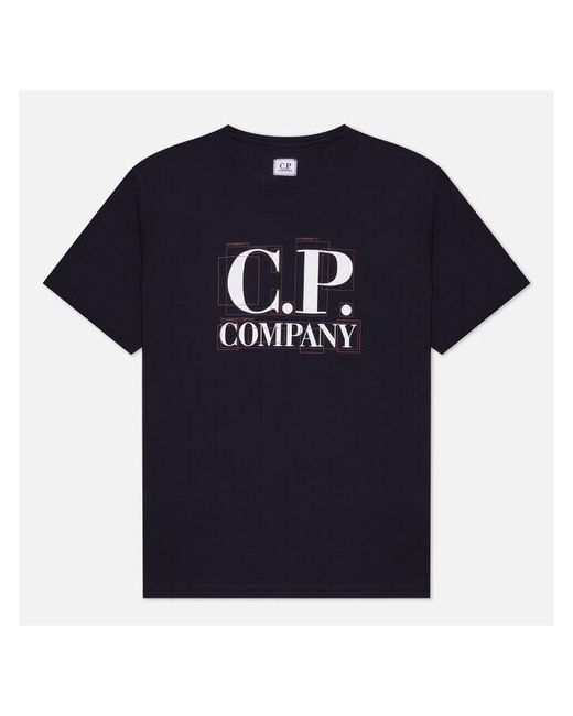 C.P. Company футболка 30/1 Jersey Large Graphic Logo Размер L