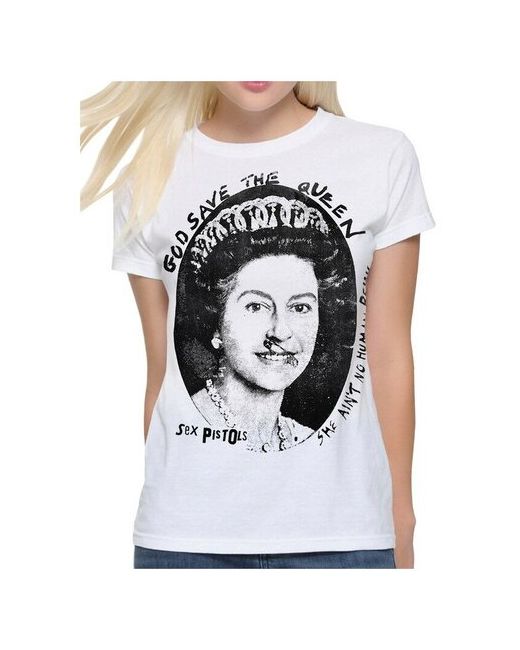 Dream Shirts Футболка Королева Елизавета Sex Pistols L