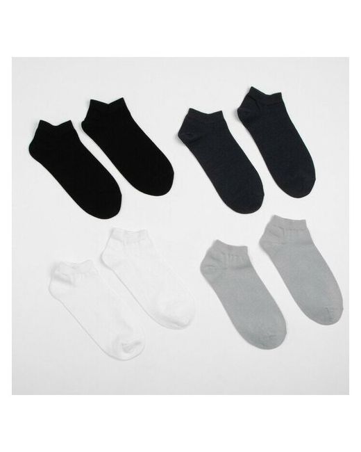 ProMarket Набор мужских укороченных носков MINAKU 4 пары размер 39-42 26-28 см 1 шт.