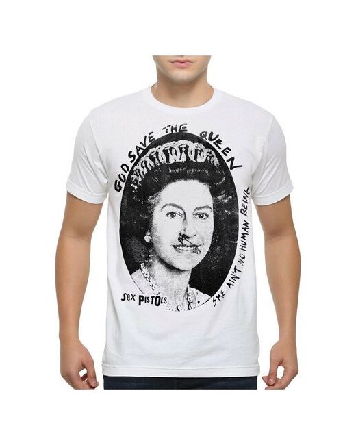 Dream Shirts Футболка Королева Елизавета Sex Pistols XL