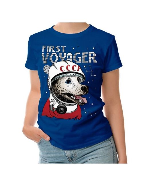 Roly футболка Собака в скафандре космонавта СССР M