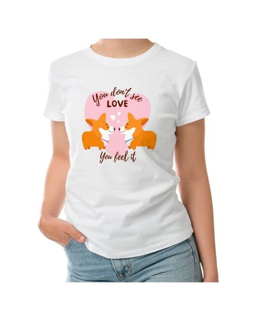 Roly футболка Влюбленные корги иллюстрация XL