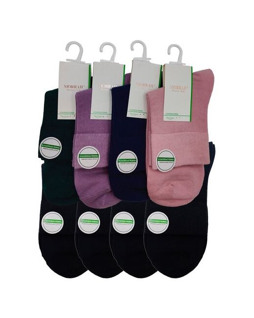 Morrah короткие носочки разных цветов размер 36-41 комплект 8 пар