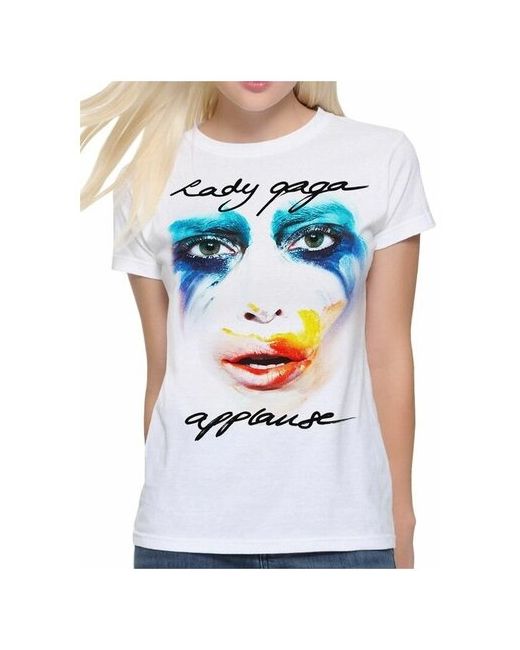 Design Heroes Футболка Леди Гага Lady Gaga Applause 2XL