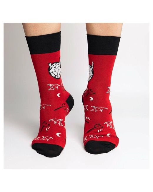 St. Friday Носки Socks Берегитесь милых козочек Бафометка и символы её размер 38-41