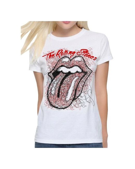 Dream Shirts Футболка с принтом The Rolling Stones Роллинг Стоунз 3XL