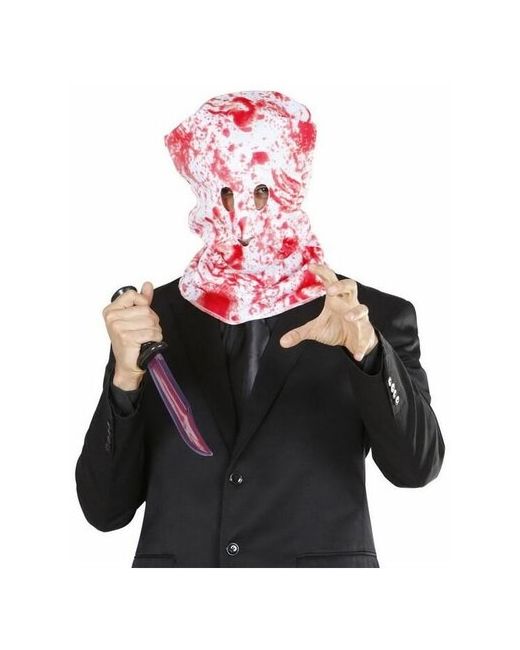 Riota Карнавальная маска на Хэллоуин Капюшон кровавый