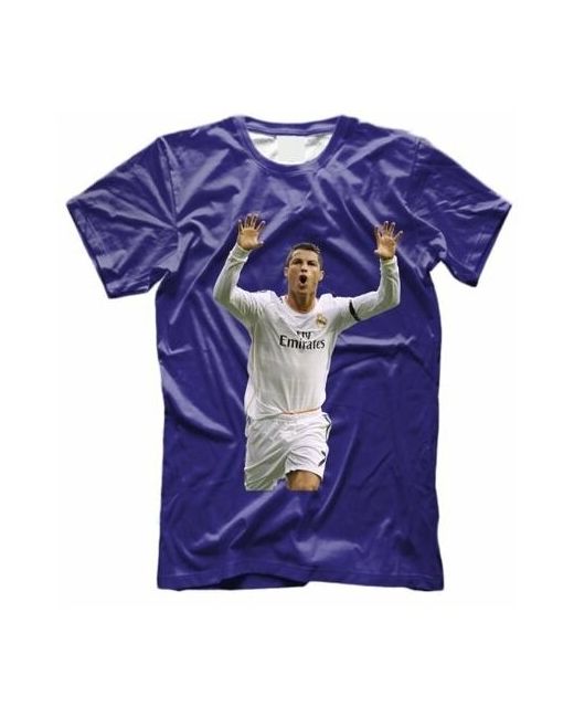 GOODbrelok Футболка Криштиану Роналду Cristiano Ronaldo с полной запечаткой 15 58 5XL
