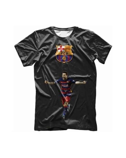 GOODbrelok Футболка Лионель Месси Lionel Messi с полной запечаткой 15 64 8XL