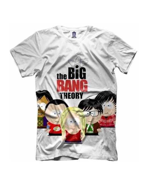 GOODbrelok Футболка Теория большого взрыва The Big Bang Theory с полной запечаткой 24 50 XL