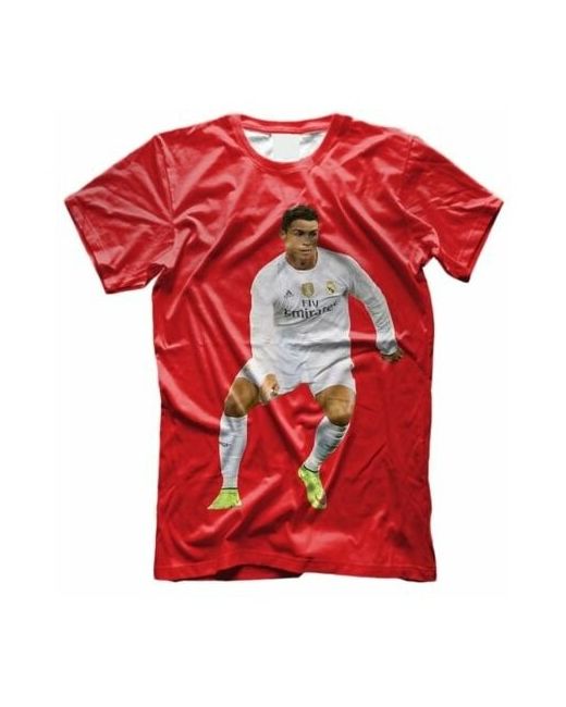 GOODbrelok Футболка Криштиану Роналду Cristiano Ronaldo с полной запечаткой 2 66 9XL