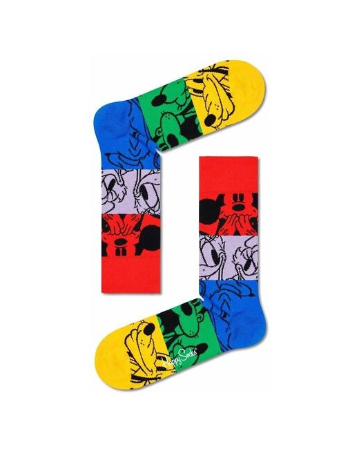 Happy Socks Носки унисекс Disney Sock с героями мультфильмов Диснея 25 разноцветный