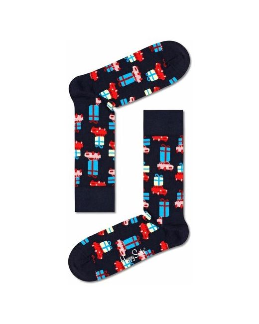Happy Socks Носки унисекс Holiday Shopping Sock с подарками 29 темно-