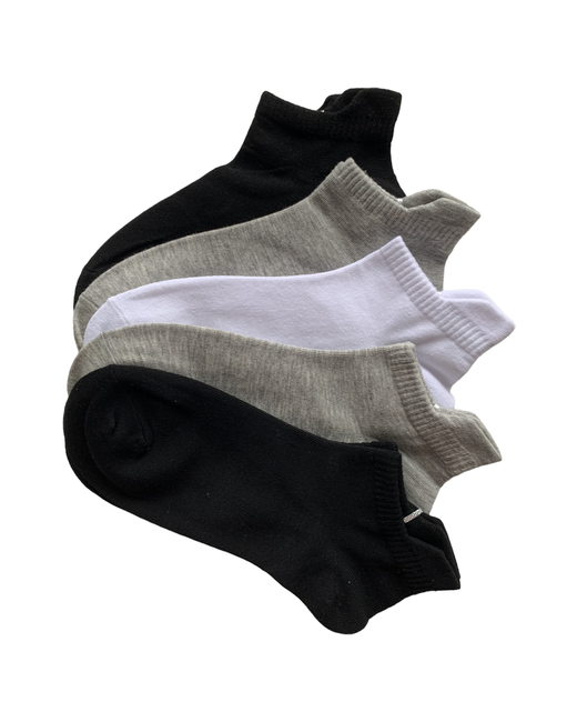 Turkan Носки короткие 5 пар цвета микс черный белый спортивные носки