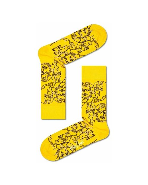 Happy Socks Желтые носки унисекс Beatles Sock 29