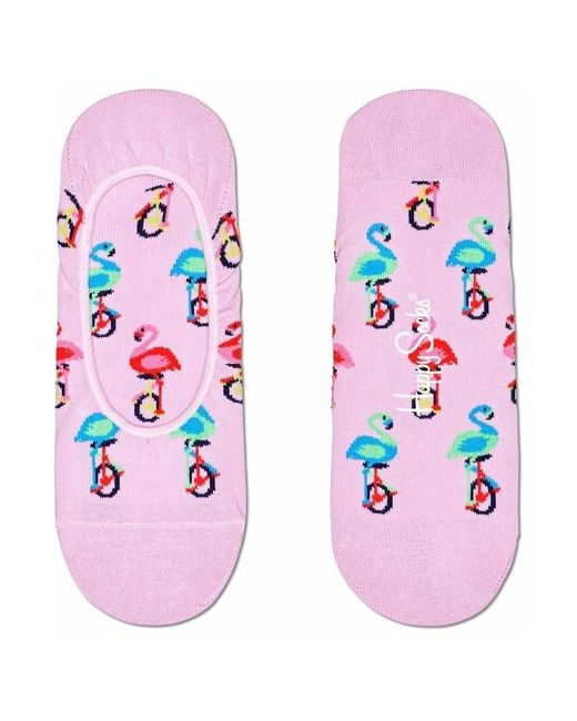 Happy Socks Носки-следки Flamingo Liner Sock с фламинго на колесах 25
