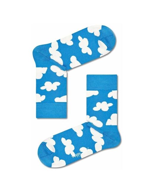 Happy Socks Носки унисекс Cloudy 1/2 Crew Sock с облаками 25