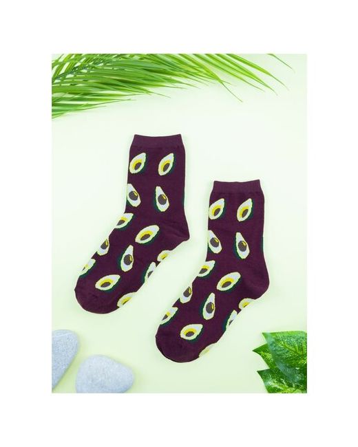 2Beman Носки носки унисекс с авокадо размер 38-44