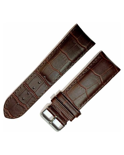 Ardi Ремешок 2608-01-1-3 МП Kroko кожаный объемный ремень для мужских наручных часов из натуральной кожи 26 мм крокодил