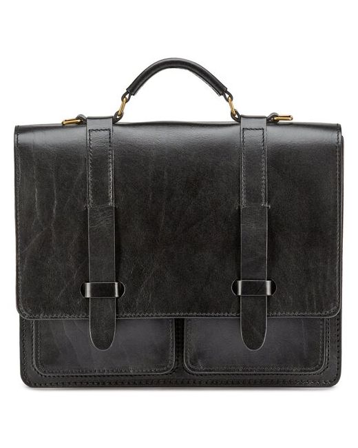 Мастерская сумок Кожинка Деловой кожаный портфель Сингл-Нью Кожинка.