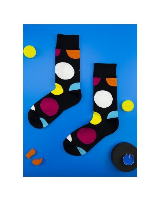 2Beman Носки носки разноцветные в горошек размер 38-44