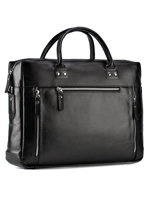 Мастерская сумок Кожинка Кожаная деловая сумка Спенсер Кожинка.
