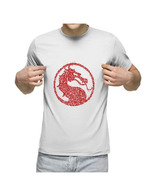 US Basic футболка Mortal Kombat каллиграфия S
