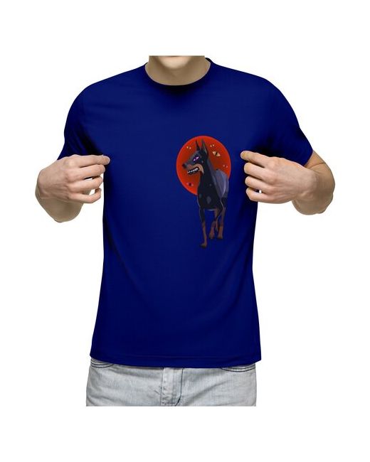 US Basic Мужская футболка Doberman L