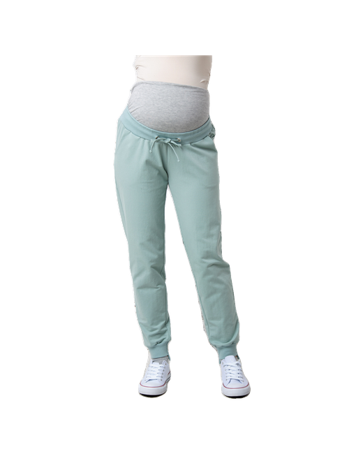Мамуля Красотуля Спортивные брюки для беременных Адди Light аква 48