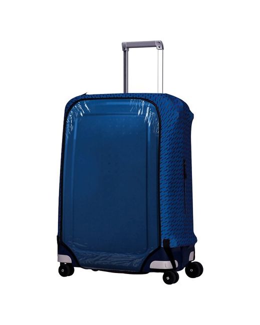Routemark Чехол для чемодана Crystal Fast Track in Blue/Black M/L SP310
