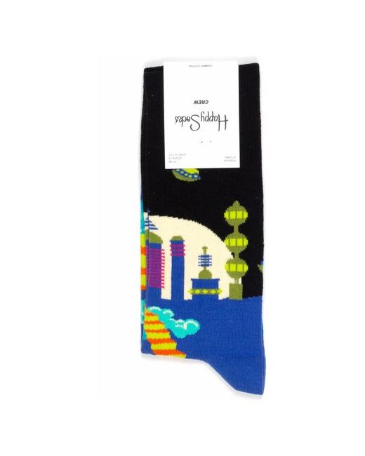 Happy Socks City X носки с футуристическим рисунком 36-40
