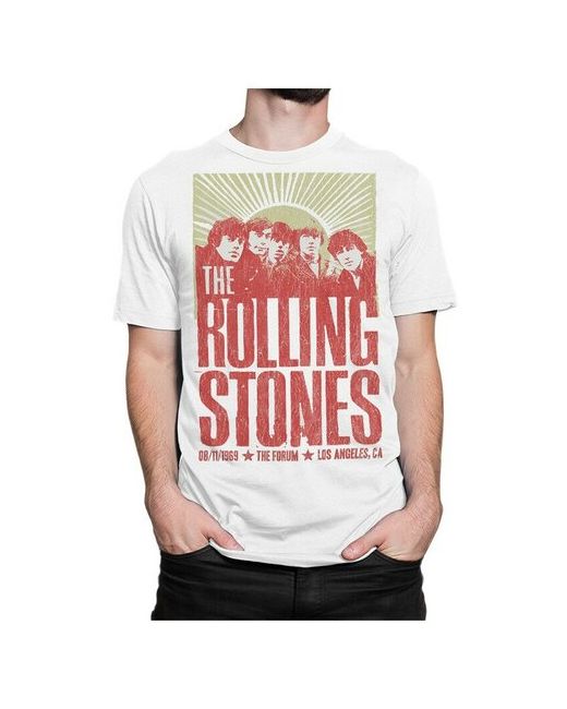 Dream Shirts Футболка с принтом The Rolling Stones Роллинг Стоунз M