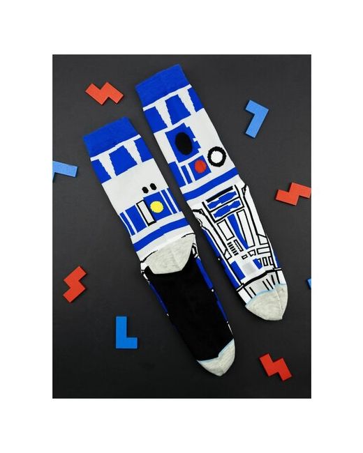 2Beman Носки носки цветные Звездные Войны R2D2 р.38-44