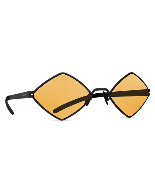 Gresso Титановые солнцезащитные очки Bali ромб желтые