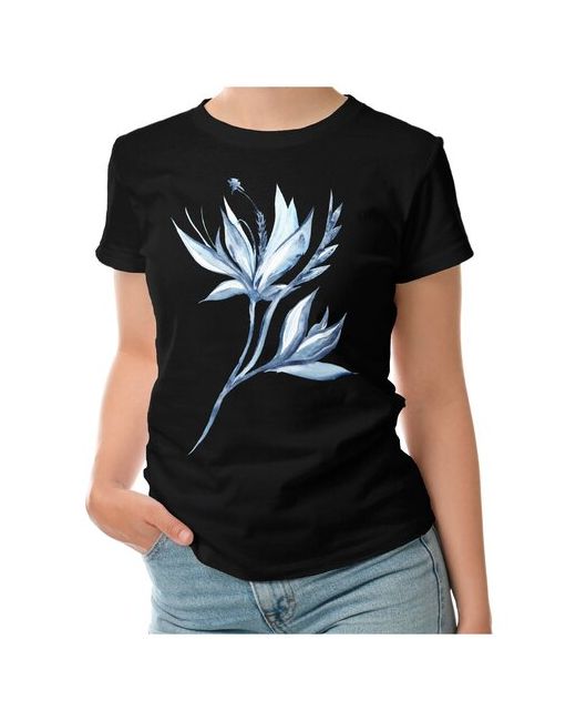 Roly футболка Волшебный цветок индиго S