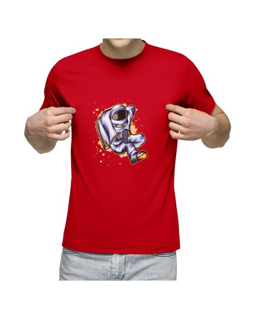 US Basic Мужская футболка Астронавт 2XL